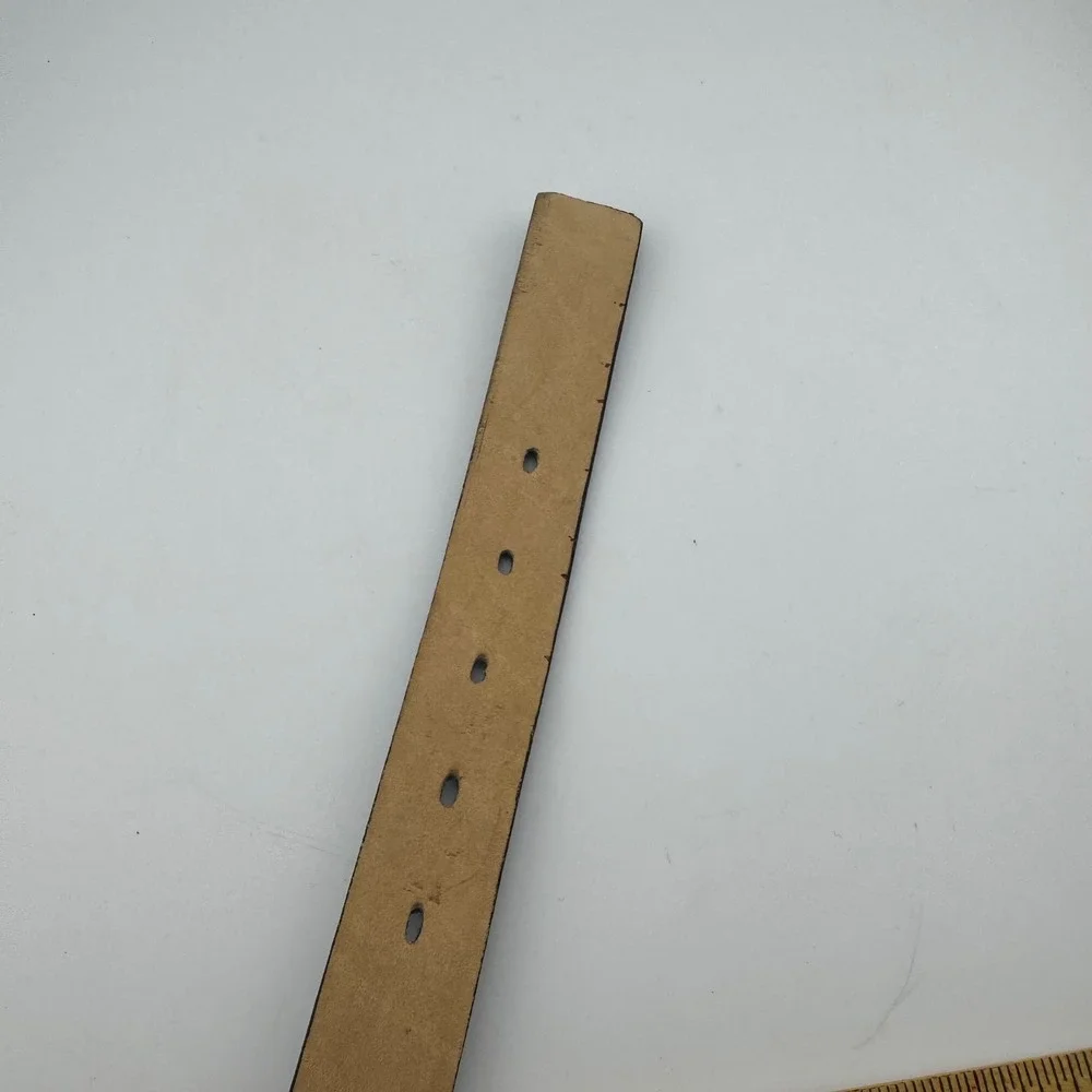 Manhattan Belt Size‎ 40 Black Excellent Buffalo Grained Cowhide Made in USA